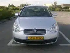 יונדאי אקסנט קדמי
